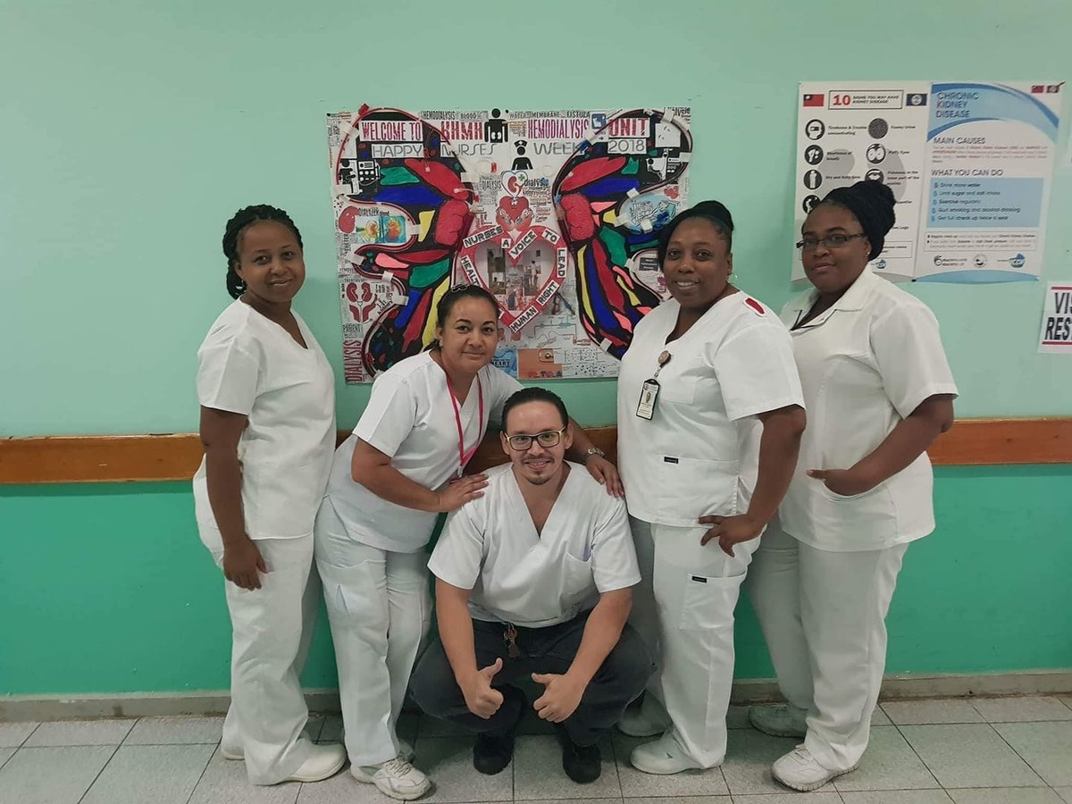 A team of Belize nurses